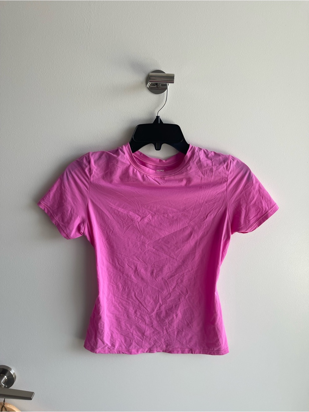 Skims Pink Seamless Top